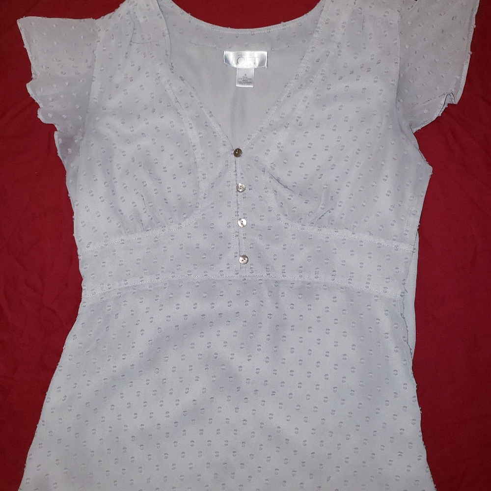 Loft baby doll top